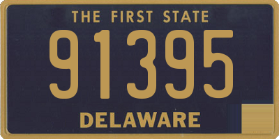 DE license plate 91395