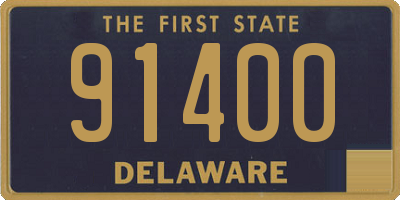 DE license plate 91400