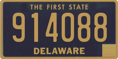 DE license plate 914088