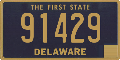 DE license plate 91429