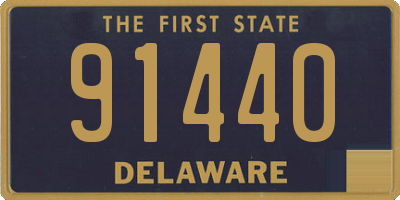 DE license plate 91440