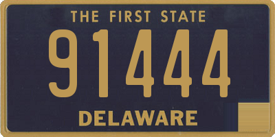 DE license plate 91444