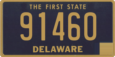 DE license plate 91460