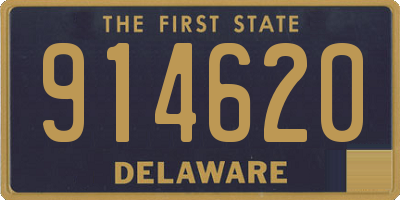 DE license plate 914620