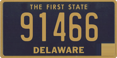 DE license plate 91466
