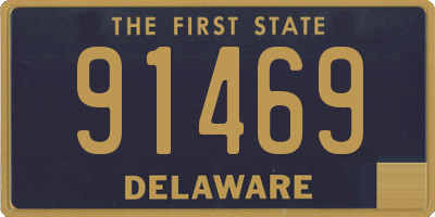 DE license plate 91469