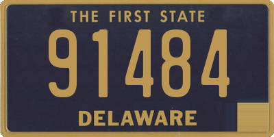 DE license plate 91484