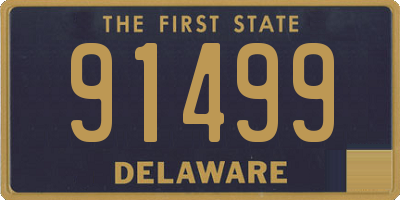 DE license plate 91499