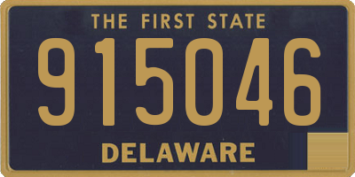 DE license plate 915046