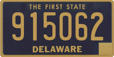 DE license plate 915062