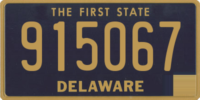 DE license plate 915067