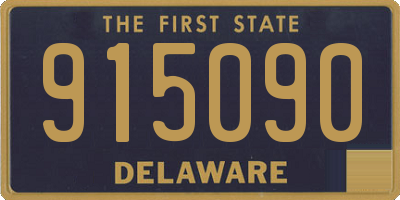 DE license plate 915090