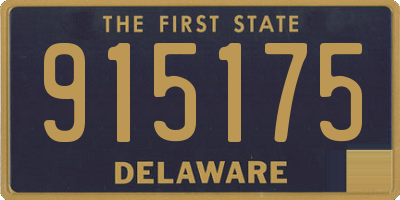 DE license plate 915175