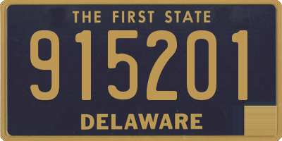 DE license plate 915201