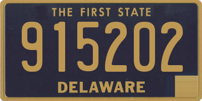 DE license plate 915202