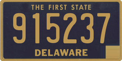 DE license plate 915237