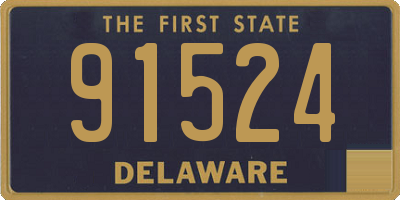 DE license plate 91524