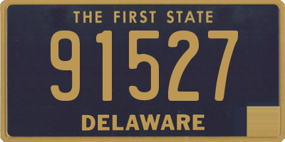 DE license plate 91527