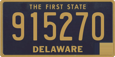 DE license plate 915270