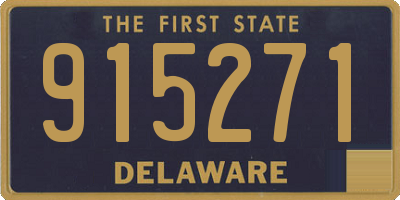 DE license plate 915271