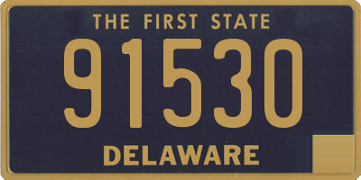 DE license plate 91530