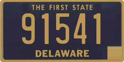 DE license plate 91541