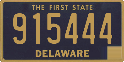 DE license plate 915444