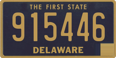 DE license plate 915446