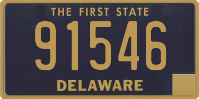 DE license plate 91546