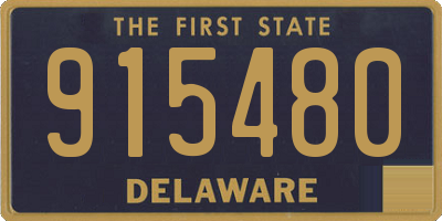 DE license plate 915480