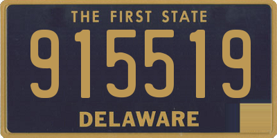 DE license plate 915519