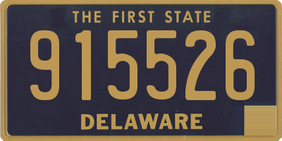 DE license plate 915526