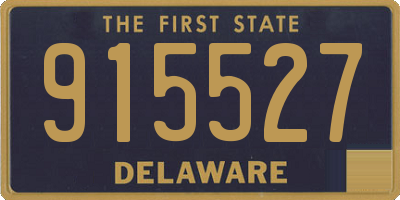 DE license plate 915527