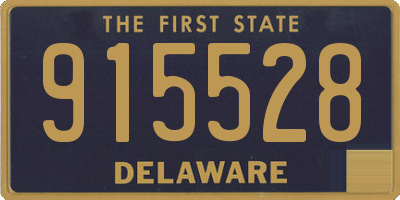 DE license plate 915528