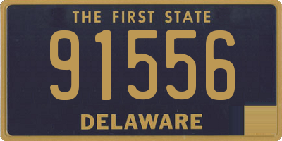 DE license plate 91556