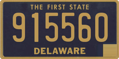 DE license plate 915560
