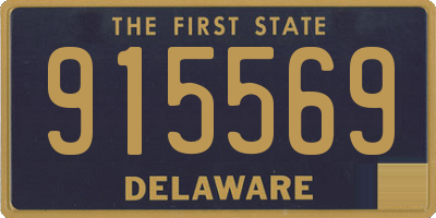 DE license plate 915569
