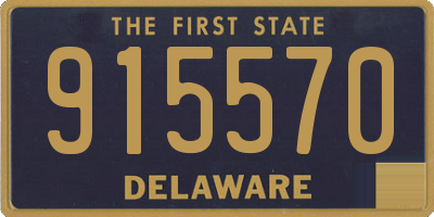 DE license plate 915570