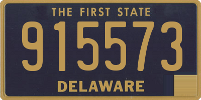 DE license plate 915573