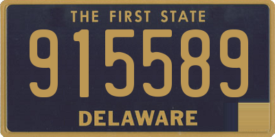 DE license plate 915589