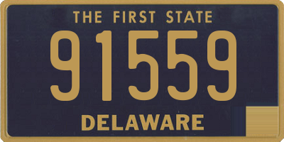 DE license plate 91559