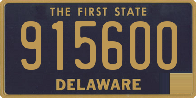 DE license plate 915600