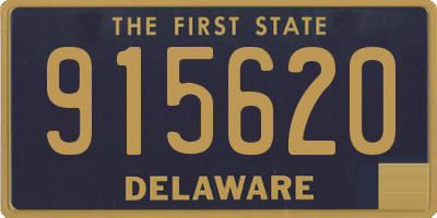 DE license plate 915620