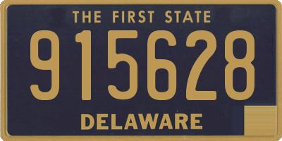 DE license plate 915628