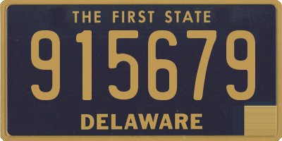 DE license plate 915679