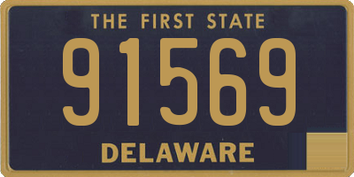 DE license plate 91569