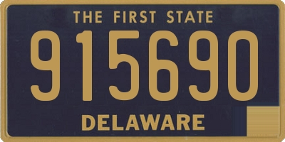DE license plate 915690