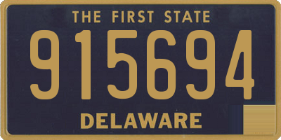 DE license plate 915694