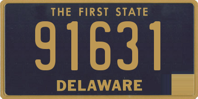 DE license plate 91631