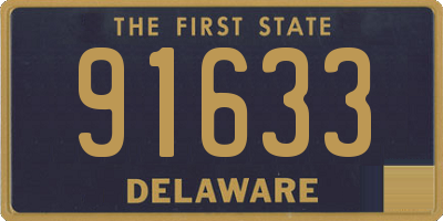 DE license plate 91633